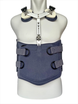 Cinta traseira Lumbosacral da ortose TLSO do torso para o Kyphosis, a osteoporose &amp; as fraturas da espinha