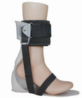 Apoio ortopédico branco da ortose do pé do tornozelo da cinta de tornozelo com correia dupla