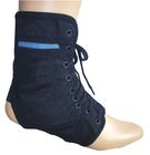 A entorse da recuperação de ferimento ata acima o apoio ajustável do tornozelo do peso leve da cinta do pé