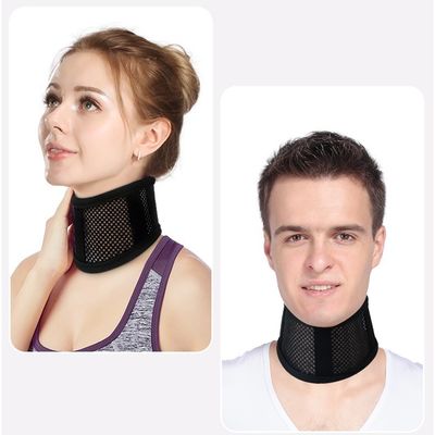 Colar cervical semi rígido respirável do peso leve com Mesh Fabric